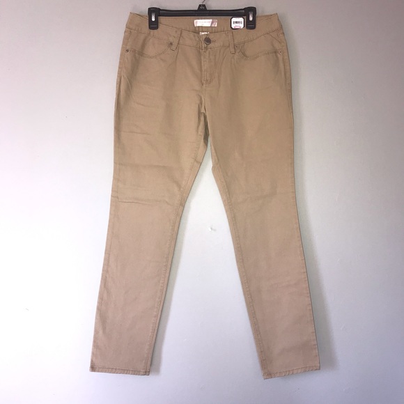 khaki pants juniors skinny
